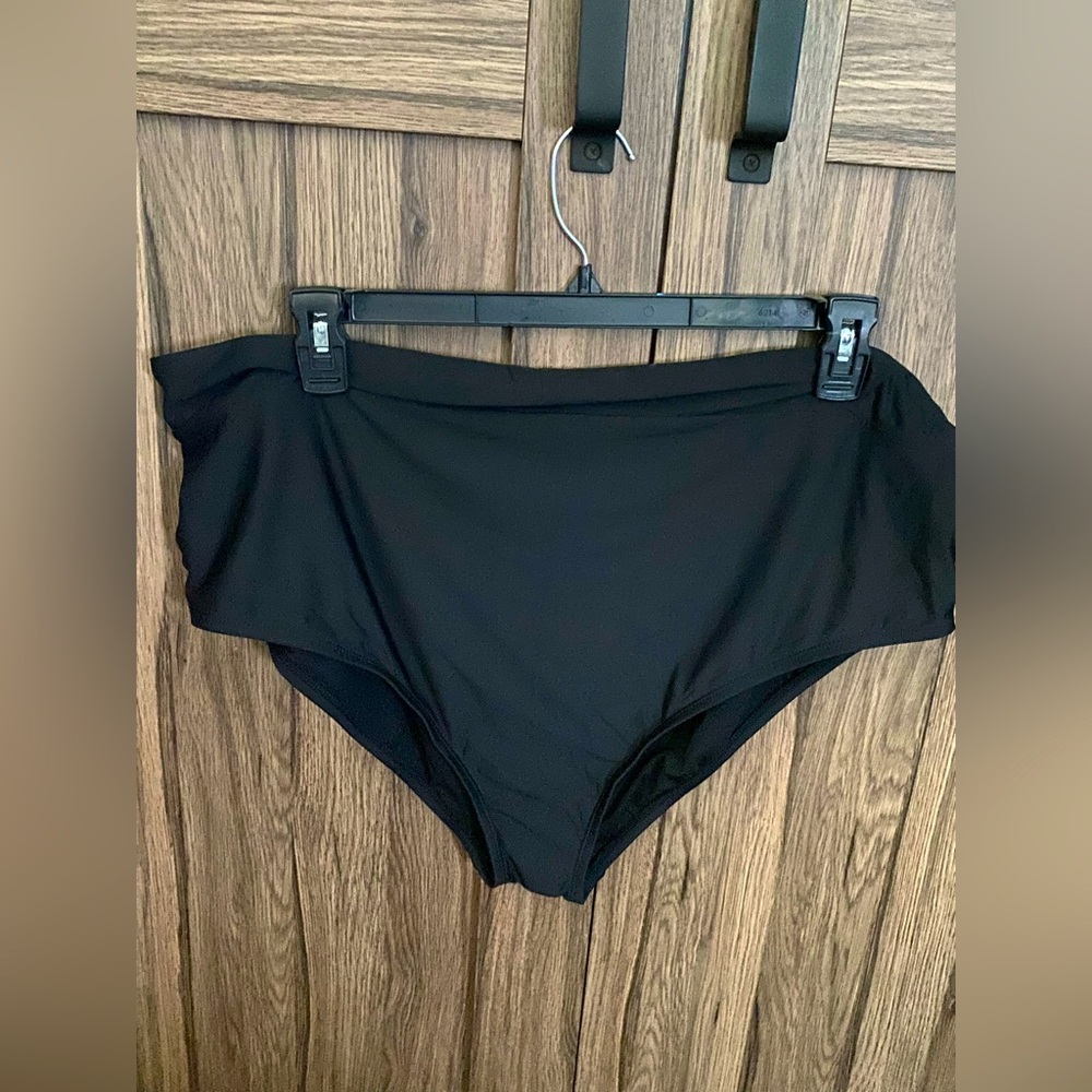 Black swimsuit bottoms
